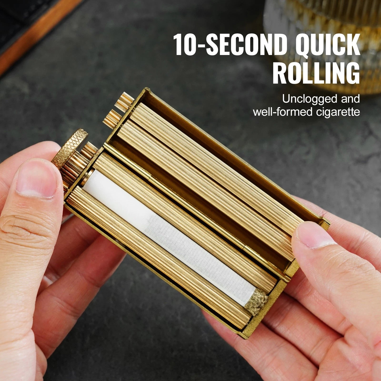 Maskco Premium Herb Roller – Perfect Rolls in Just 3 Easy Steps.